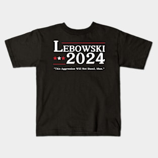 Lebowski 2024 Election Vote Kids T-Shirt